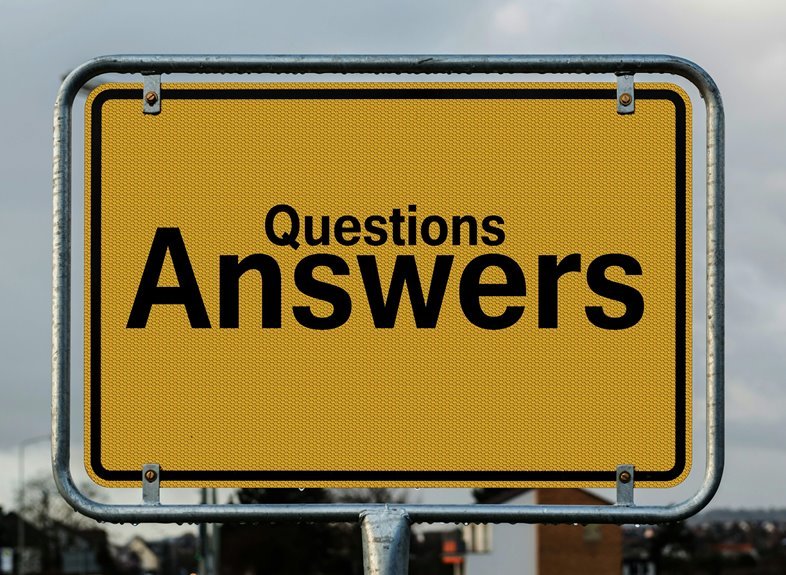 quick answers to questions